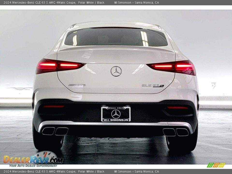 2024 Mercedes-Benz GLE 63 S AMG 4Matic Coupe Polar White / Black Photo #3