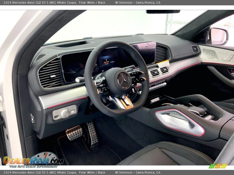 Dashboard of 2024 Mercedes-Benz GLE 63 S AMG 4Matic Coupe Photo #4