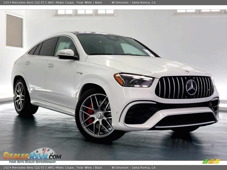 Front 3/4 View of 2024 Mercedes-Benz GLE 63 S AMG 4Matic Coupe Photo #12