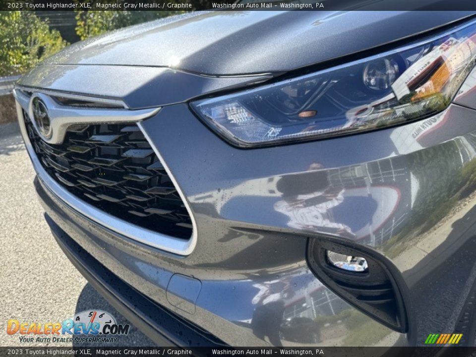 2023 Toyota Highlander XLE Magnetic Gray Metallic / Graphite Photo #19