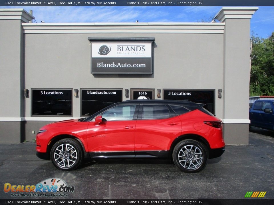 2023 Chevrolet Blazer RS AWD Red Hot / Jet Black w/Red Accents Photo #1