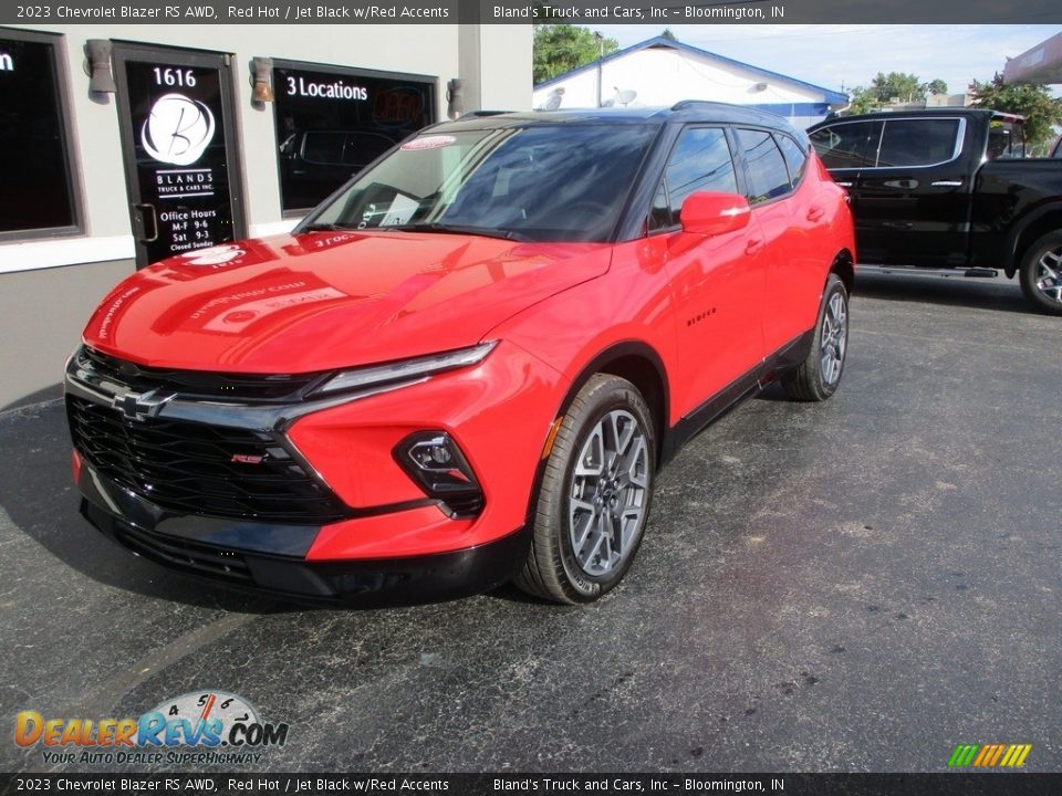 2023 Chevrolet Blazer RS AWD Red Hot / Jet Black w/Red Accents Photo #2