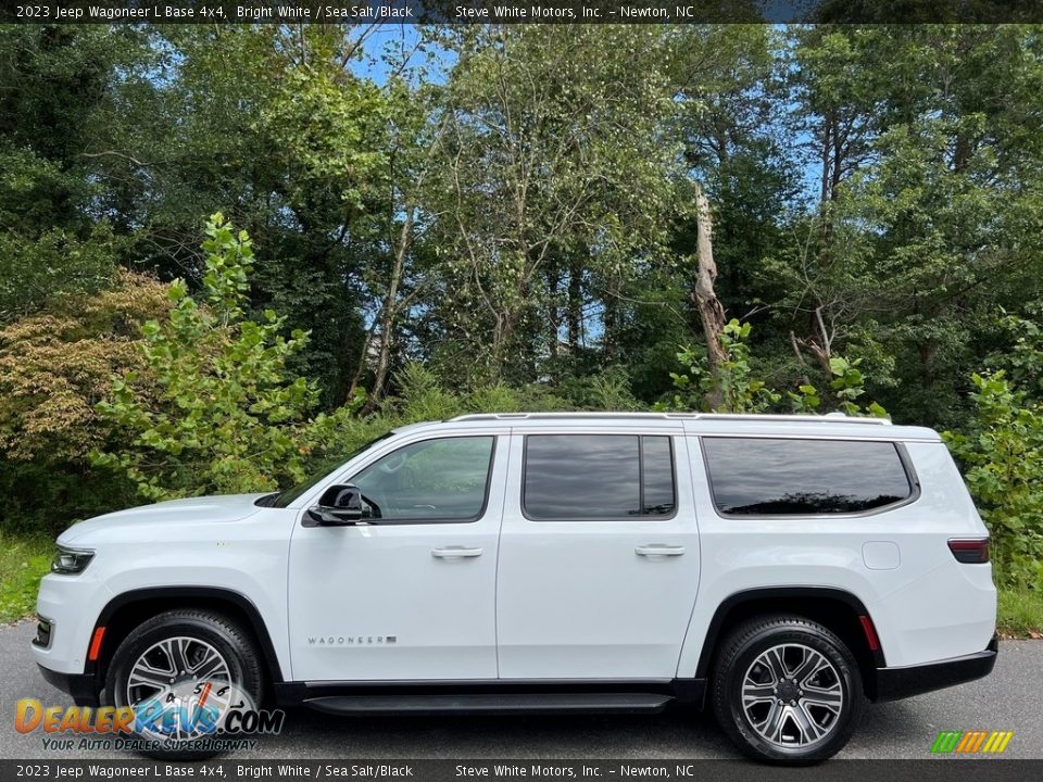 Bright White 2023 Jeep Wagoneer L Base 4x4 Photo #1