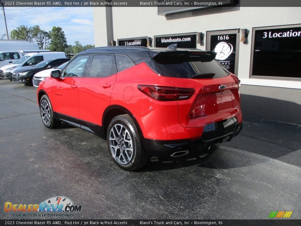 2023 Chevrolet Blazer RS AWD Red Hot / Jet Black w/Red Accents Photo #3