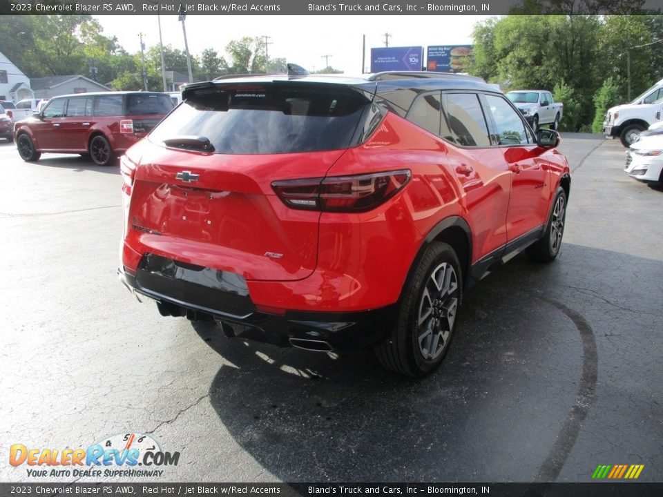 2023 Chevrolet Blazer RS AWD Red Hot / Jet Black w/Red Accents Photo #4