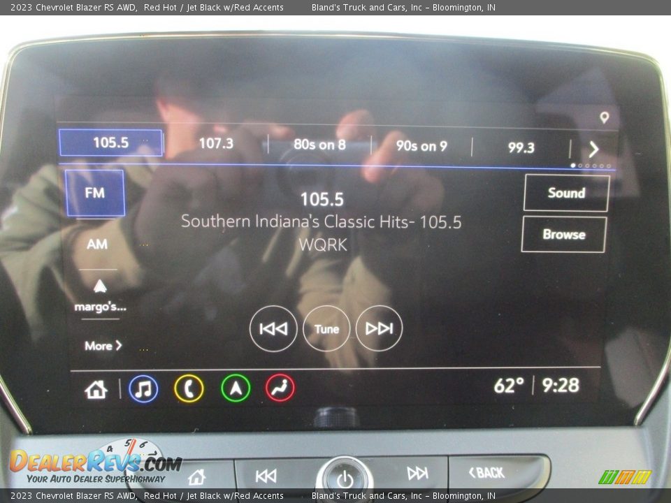 Audio System of 2023 Chevrolet Blazer RS AWD Photo #14
