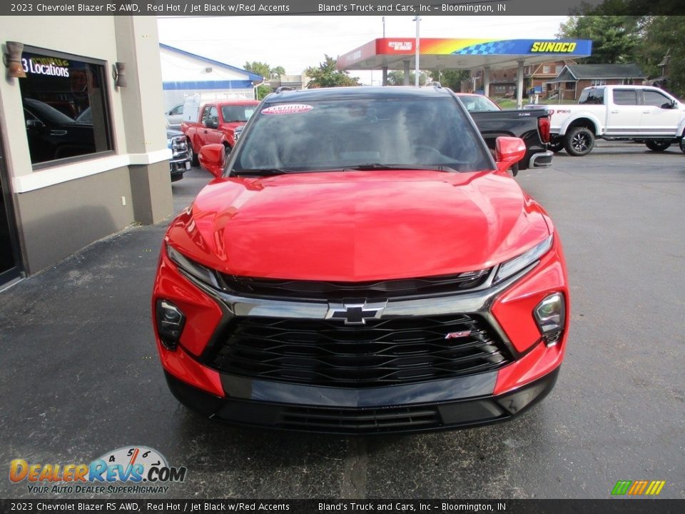 2023 Chevrolet Blazer RS AWD Red Hot / Jet Black w/Red Accents Photo #30