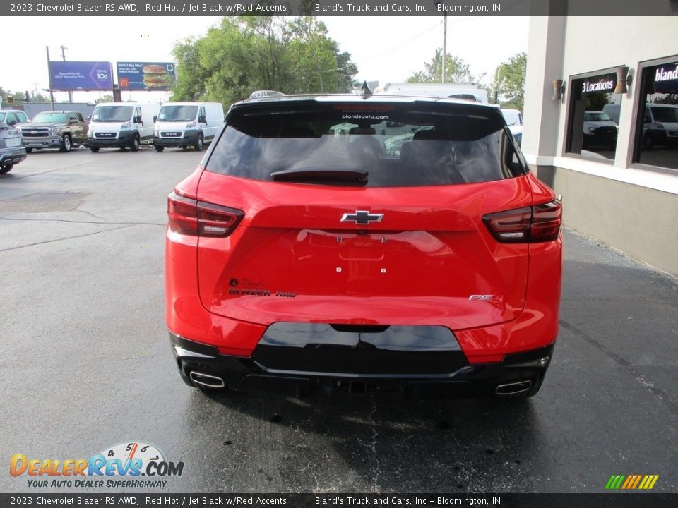 2023 Chevrolet Blazer RS AWD Red Hot / Jet Black w/Red Accents Photo #31