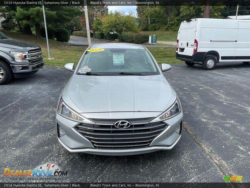 2019 Hyundai Elantra SE Symphony Silver / Black Photo #8