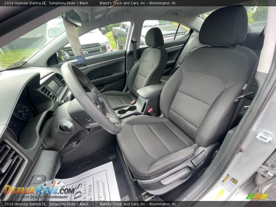 2019 Hyundai Elantra SE Symphony Silver / Black Photo #11