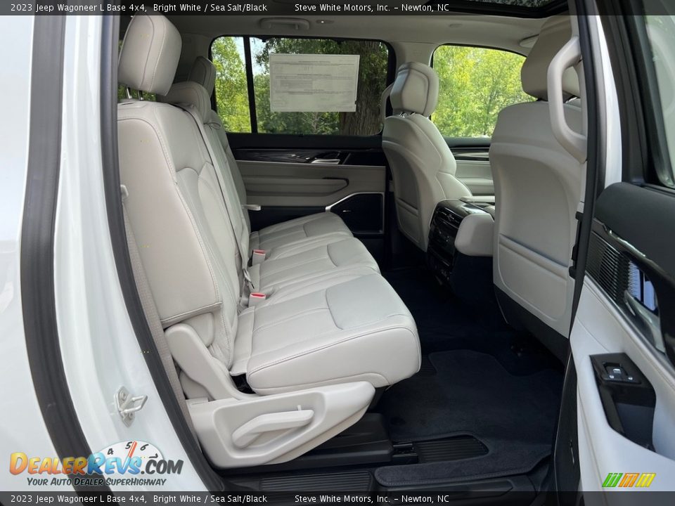 Rear Seat of 2023 Jeep Wagoneer L Base 4x4 Photo #24