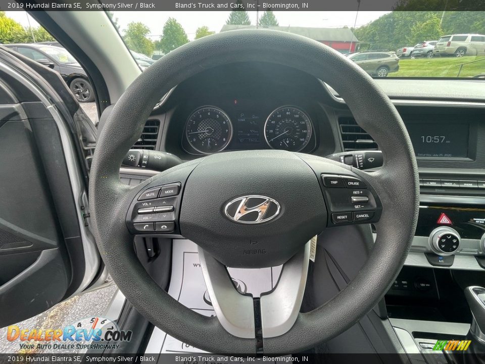 2019 Hyundai Elantra SE Symphony Silver / Black Photo #18