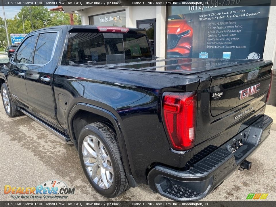 2019 GMC Sierra 1500 Denali Crew Cab 4WD Onyx Black / Jet Black Photo #3