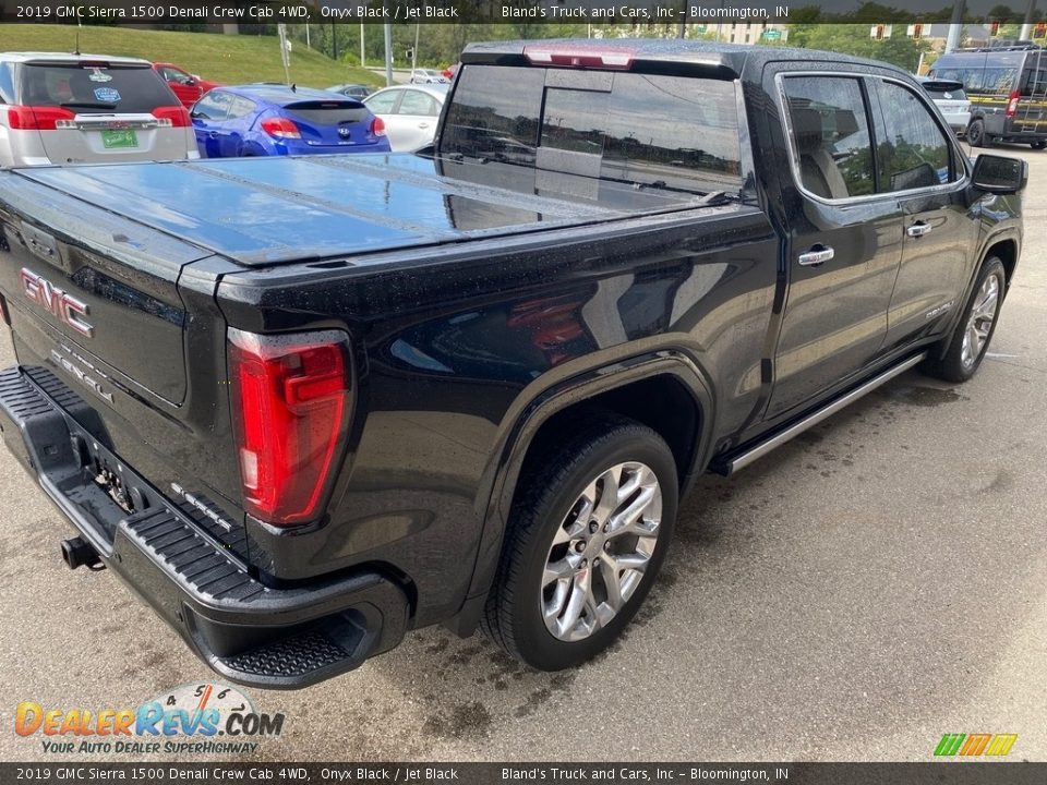 2019 GMC Sierra 1500 Denali Crew Cab 4WD Onyx Black / Jet Black Photo #4