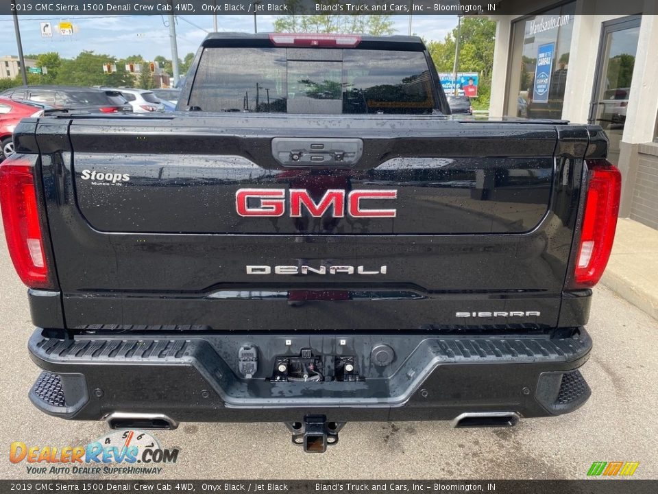 2019 GMC Sierra 1500 Denali Crew Cab 4WD Onyx Black / Jet Black Photo #10