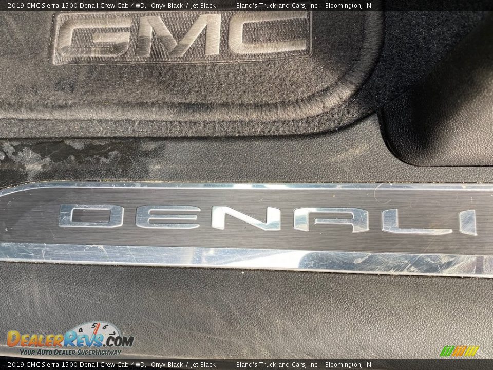 2019 GMC Sierra 1500 Denali Crew Cab 4WD Onyx Black / Jet Black Photo #13