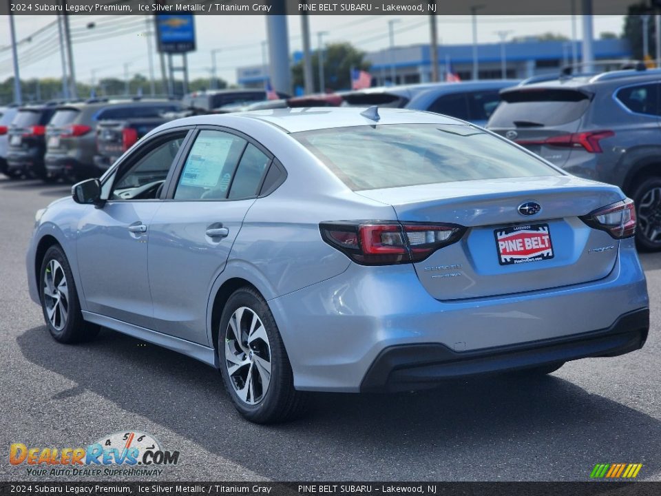 2024 Subaru Legacy Premium Ice Silver Metallic / Titanium Gray Photo #4