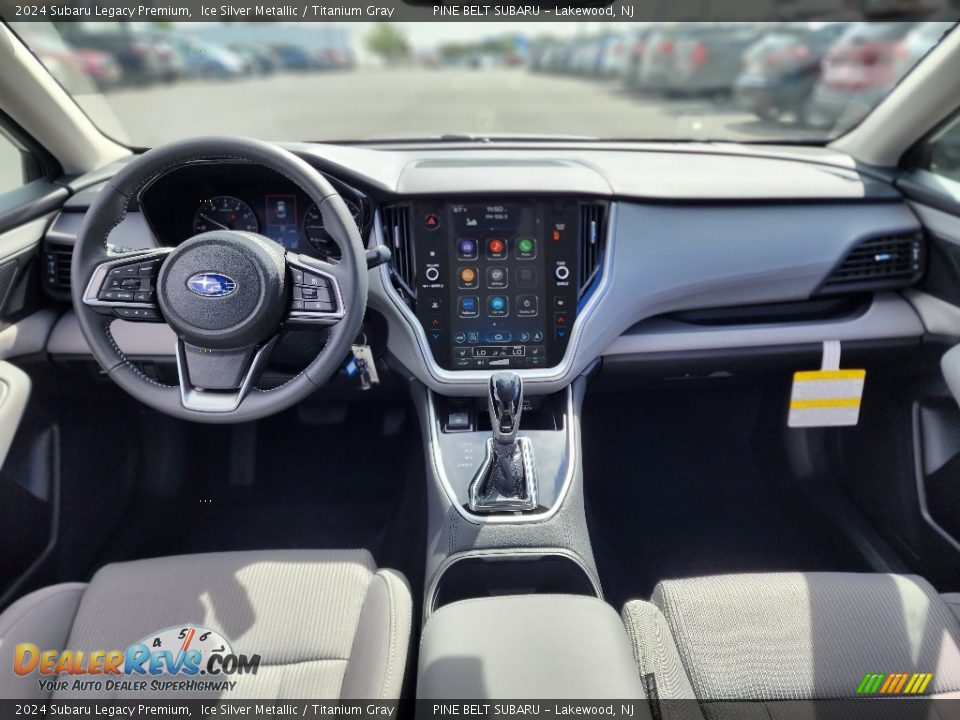 Titanium Gray Interior - 2024 Subaru Legacy Premium Photo #7