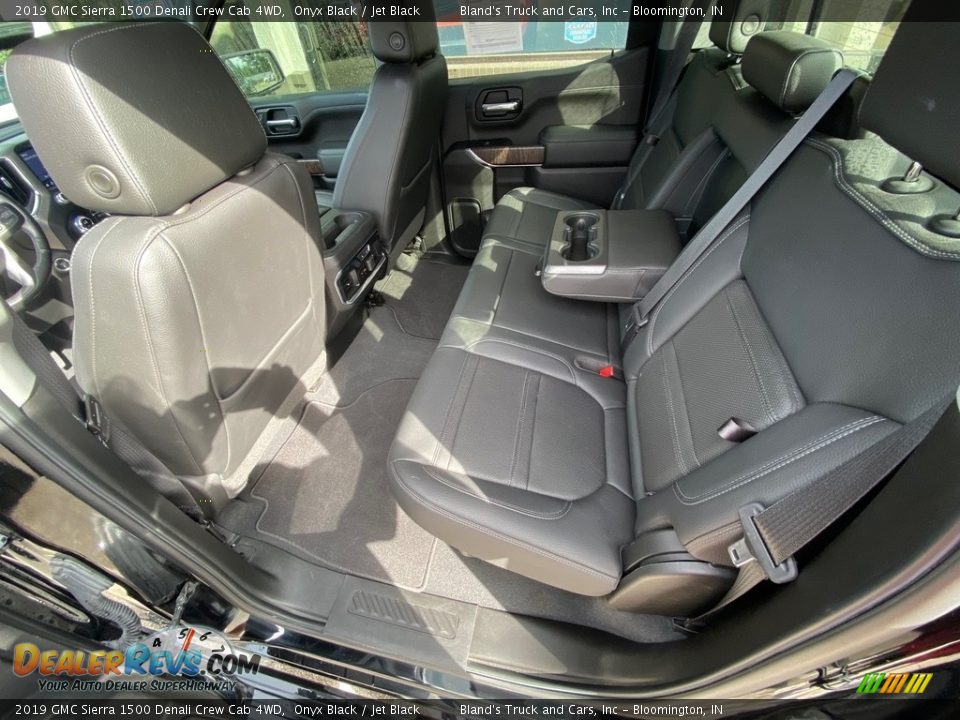 Rear Seat of 2019 GMC Sierra 1500 Denali Crew Cab 4WD Photo #26