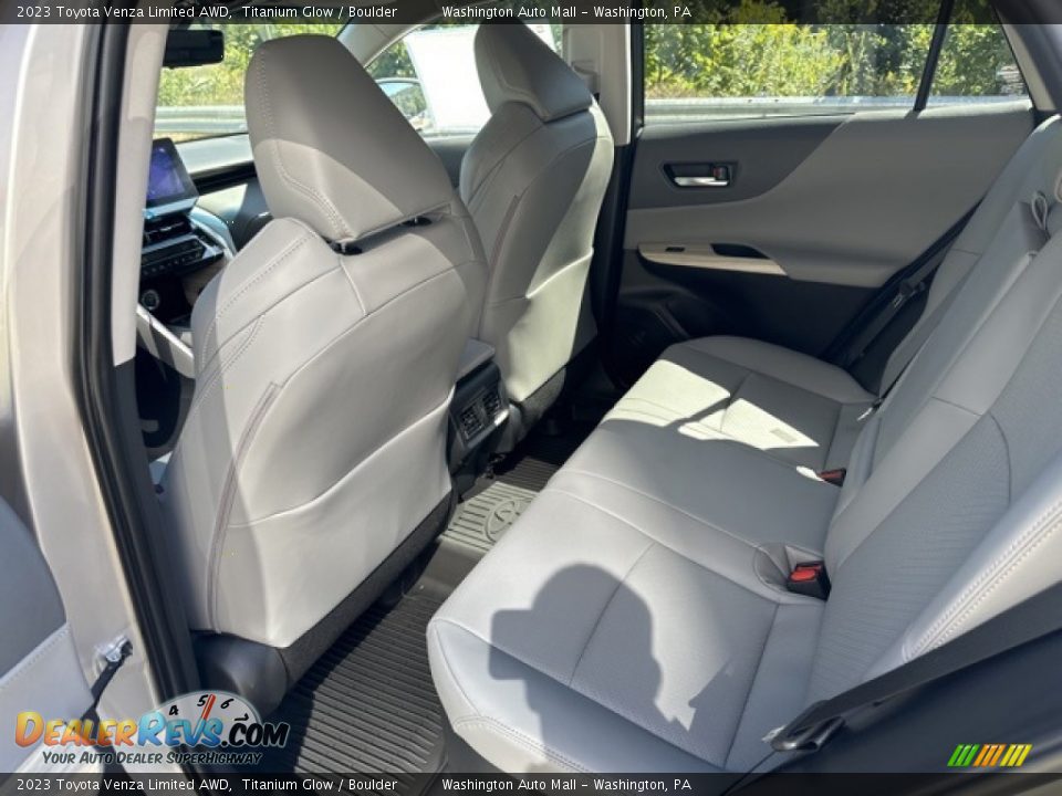 Rear Seat of 2023 Toyota Venza Limited AWD Photo #17