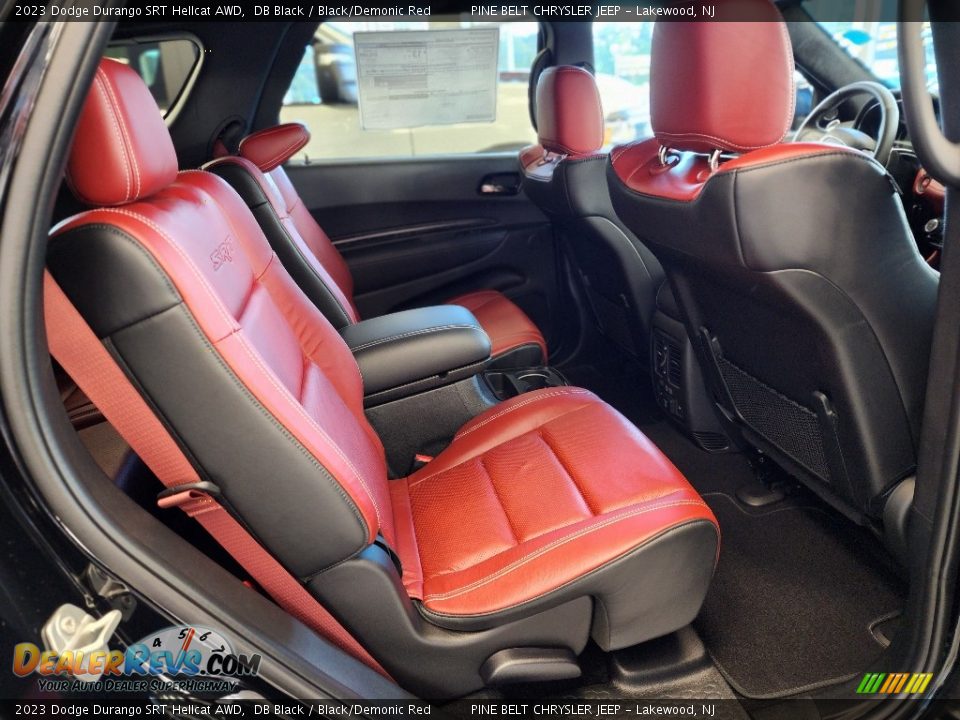 Rear Seat of 2023 Dodge Durango SRT Hellcat AWD Photo #7