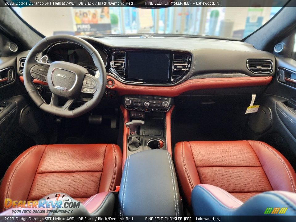 Black/Demonic Red Interior - 2023 Dodge Durango SRT Hellcat AWD Photo #9