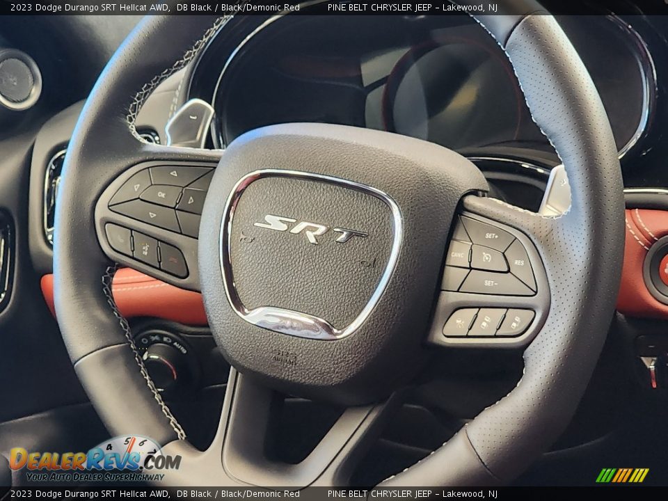 2023 Dodge Durango SRT Hellcat AWD Steering Wheel Photo #12