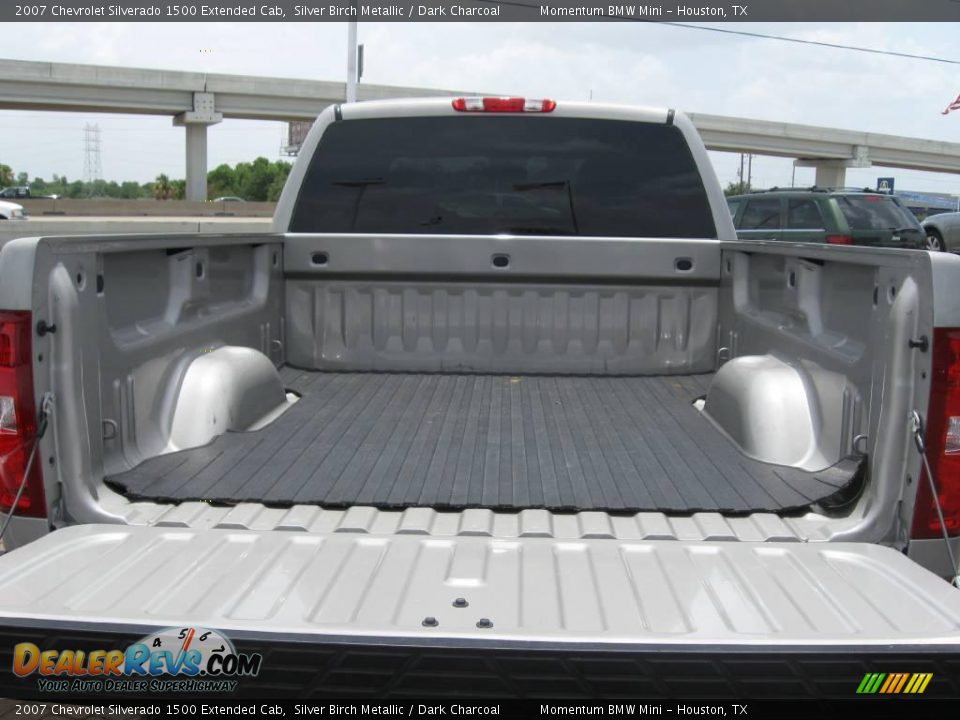 2007 Chevrolet Silverado 1500 Extended Cab Silver Birch Metallic / Dark Charcoal Photo #8