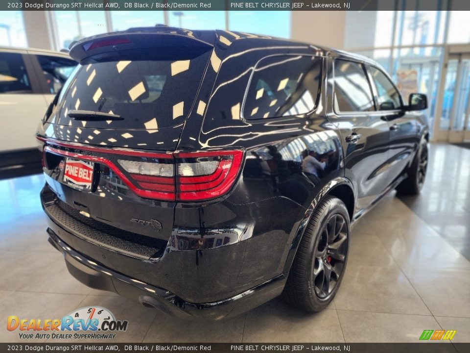 2023 Dodge Durango SRT Hellcat AWD DB Black / Black/Demonic Red Photo #15