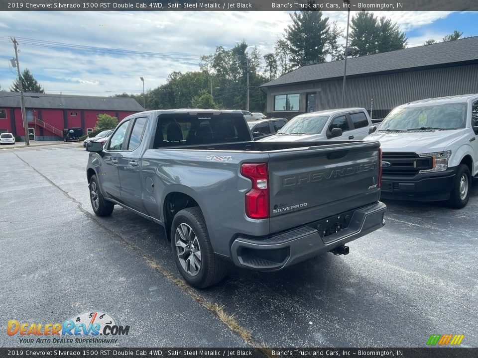 2019 Chevrolet Silverado 1500 RST Double Cab 4WD Satin Steel Metallic / Jet Black Photo #3