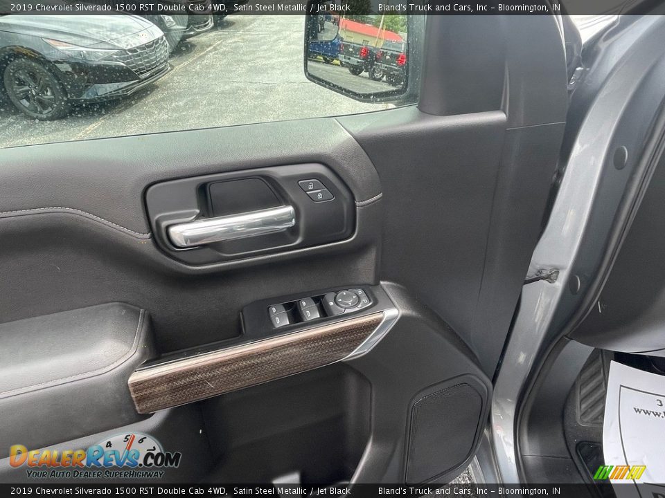 2019 Chevrolet Silverado 1500 RST Double Cab 4WD Satin Steel Metallic / Jet Black Photo #10
