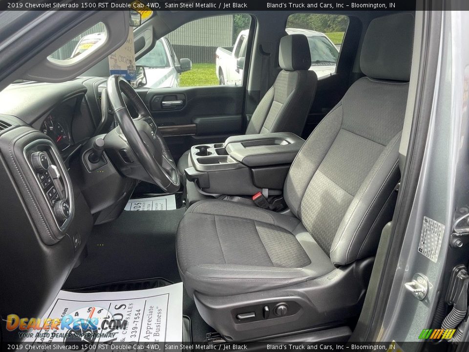 2019 Chevrolet Silverado 1500 RST Double Cab 4WD Satin Steel Metallic / Jet Black Photo #11