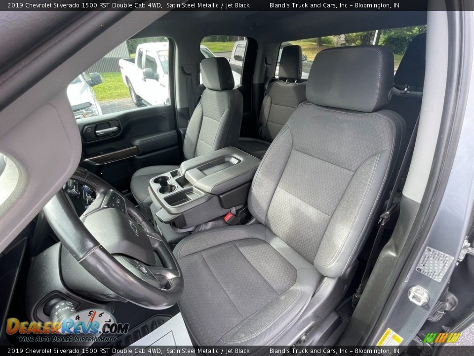 2019 Chevrolet Silverado 1500 RST Double Cab 4WD Satin Steel Metallic / Jet Black Photo #13