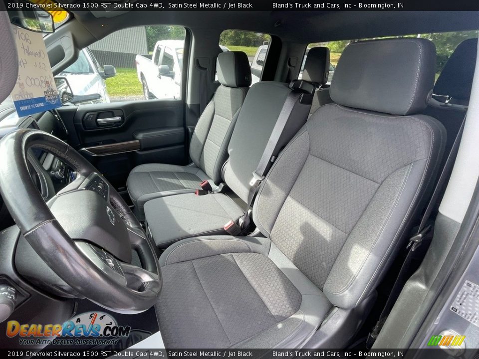 2019 Chevrolet Silverado 1500 RST Double Cab 4WD Satin Steel Metallic / Jet Black Photo #14