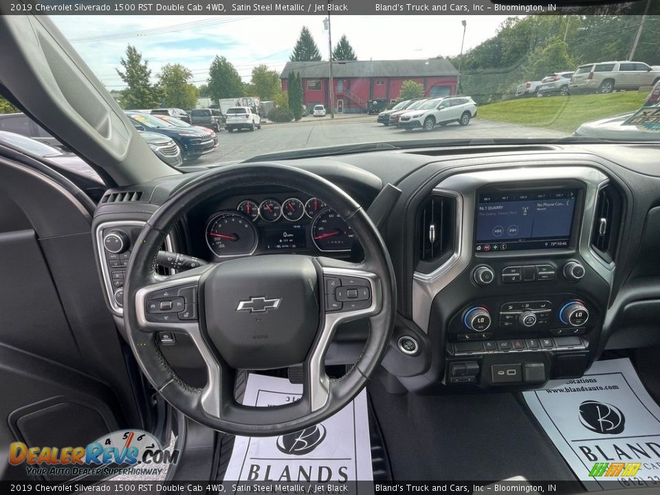 2019 Chevrolet Silverado 1500 RST Double Cab 4WD Satin Steel Metallic / Jet Black Photo #22