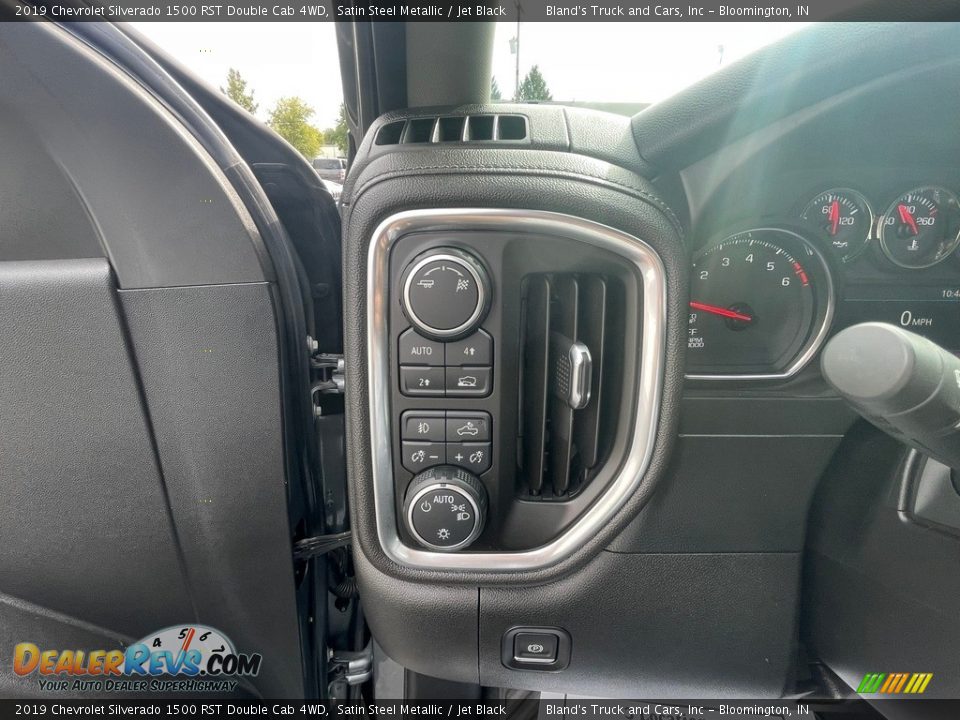 2019 Chevrolet Silverado 1500 RST Double Cab 4WD Satin Steel Metallic / Jet Black Photo #27