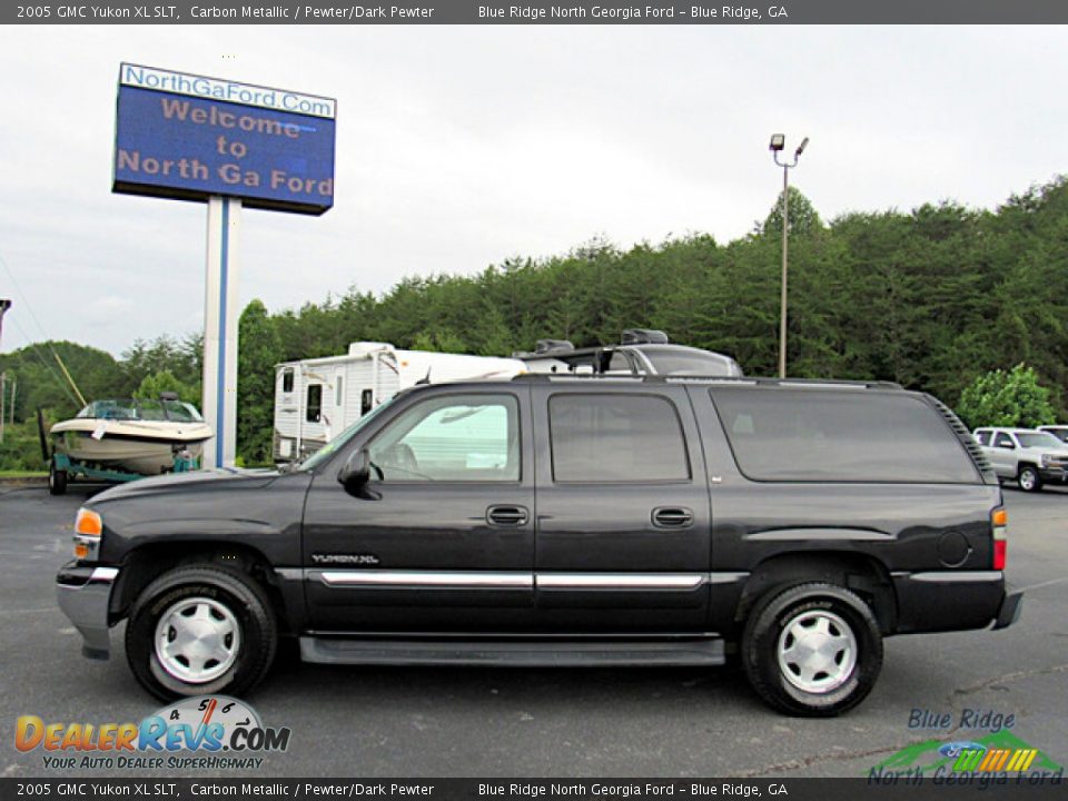 Carbon Metallic 2005 GMC Yukon XL SLT Photo #2