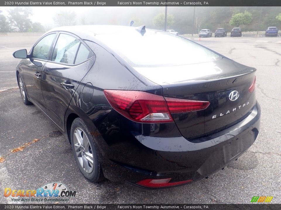 2020 Hyundai Elantra Value Edition Phantom Black / Beige Photo #2