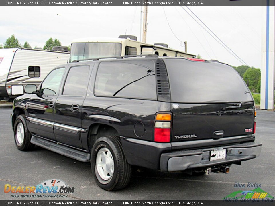 2005 GMC Yukon XL SLT Carbon Metallic / Pewter/Dark Pewter Photo #3