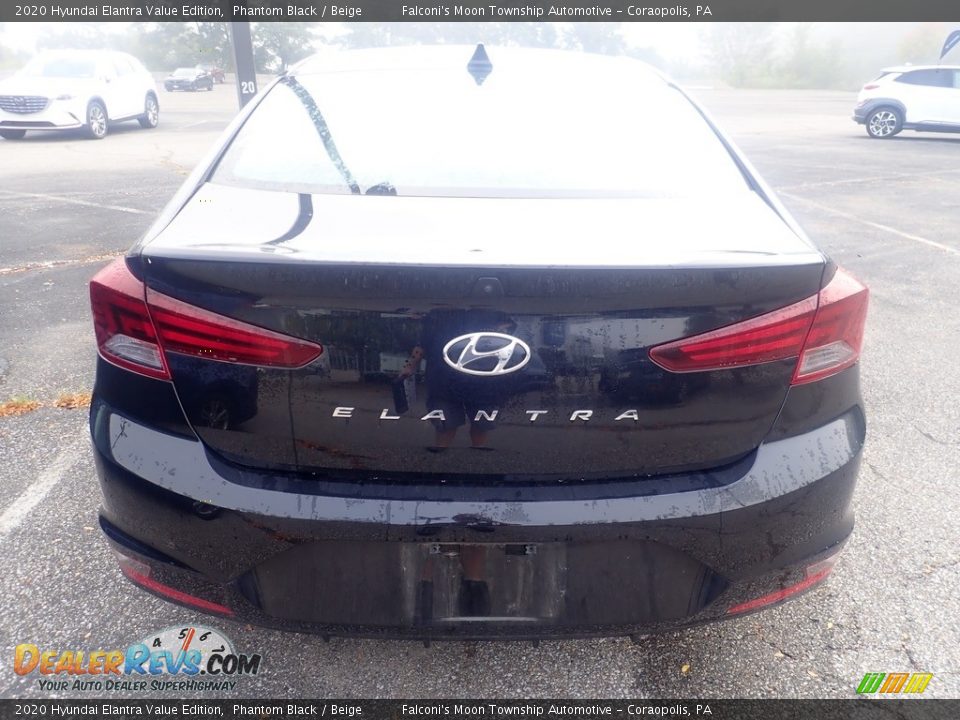 2020 Hyundai Elantra Value Edition Phantom Black / Beige Photo #3
