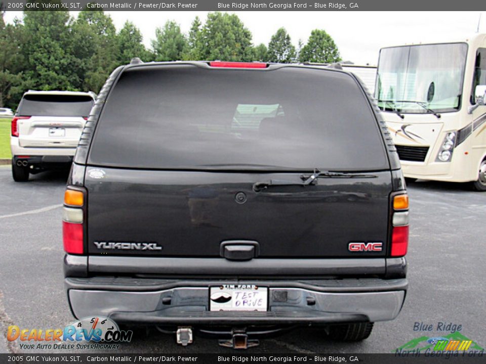 2005 GMC Yukon XL SLT Carbon Metallic / Pewter/Dark Pewter Photo #4