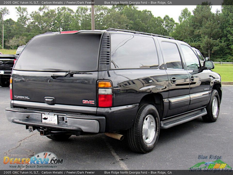 2005 GMC Yukon XL SLT Carbon Metallic / Pewter/Dark Pewter Photo #5