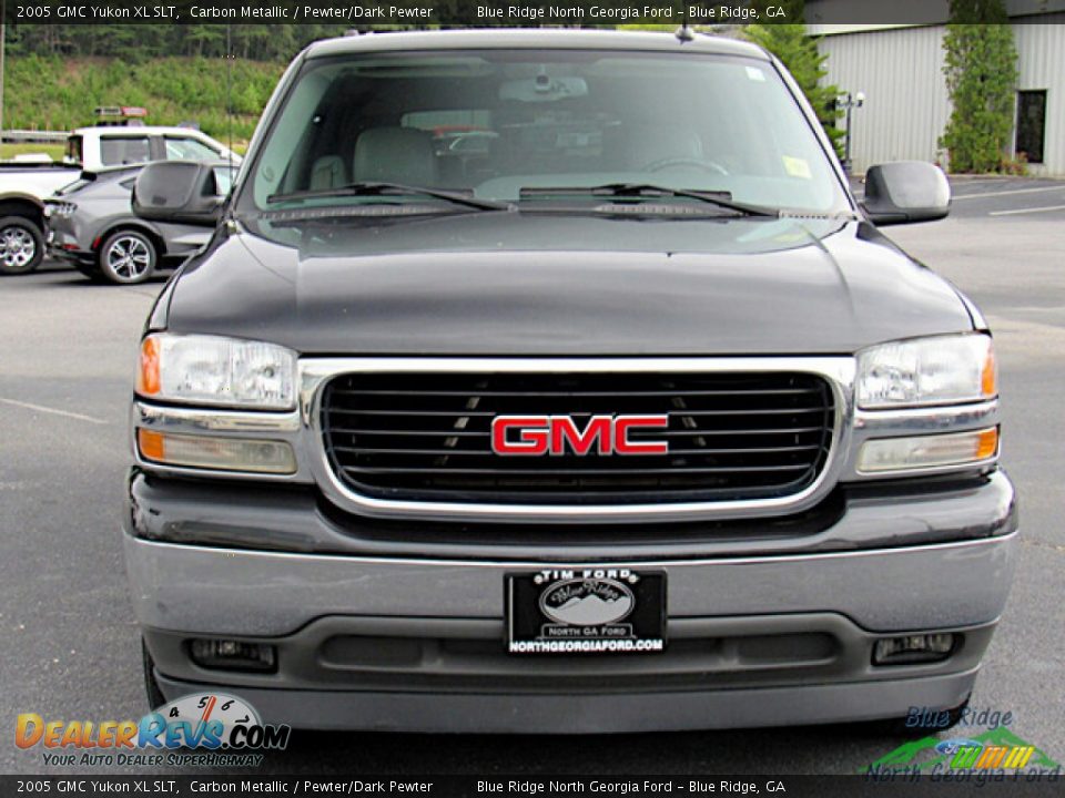 2005 GMC Yukon XL SLT Carbon Metallic / Pewter/Dark Pewter Photo #8