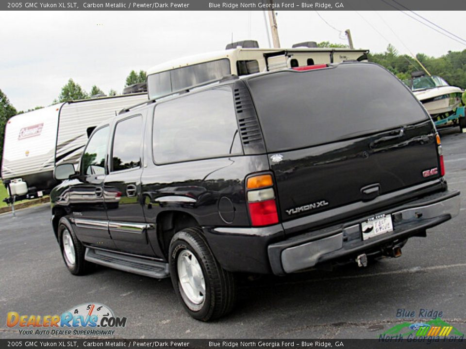 2005 GMC Yukon XL SLT Carbon Metallic / Pewter/Dark Pewter Photo #28