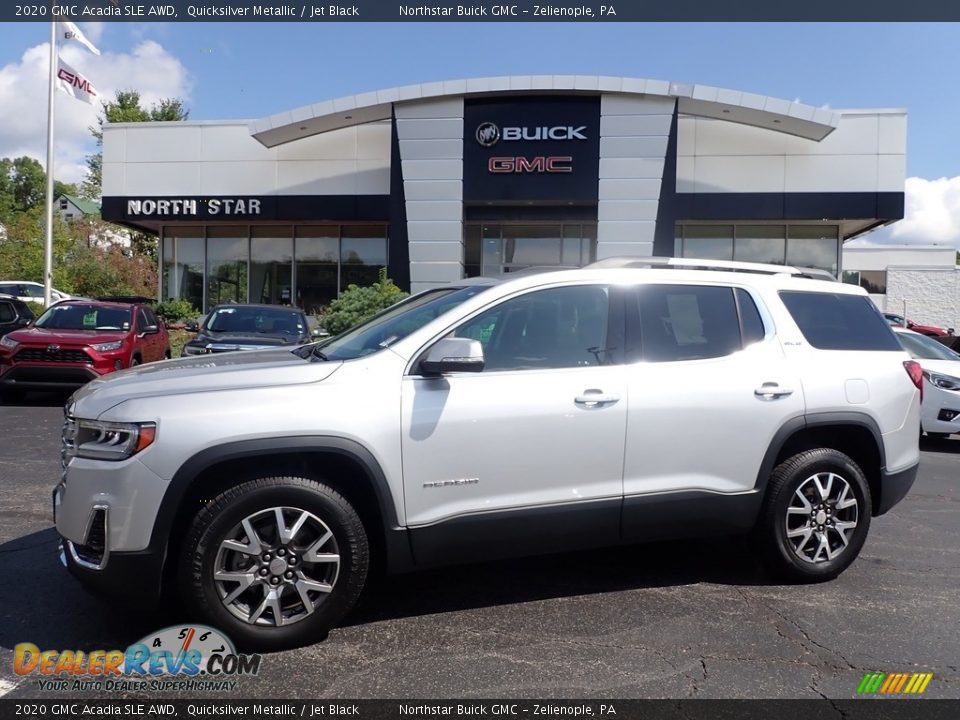 2020 GMC Acadia SLE AWD Quicksilver Metallic / Jet Black Photo #1