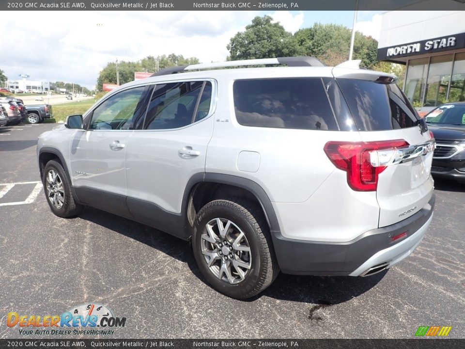 2020 GMC Acadia SLE AWD Quicksilver Metallic / Jet Black Photo #3