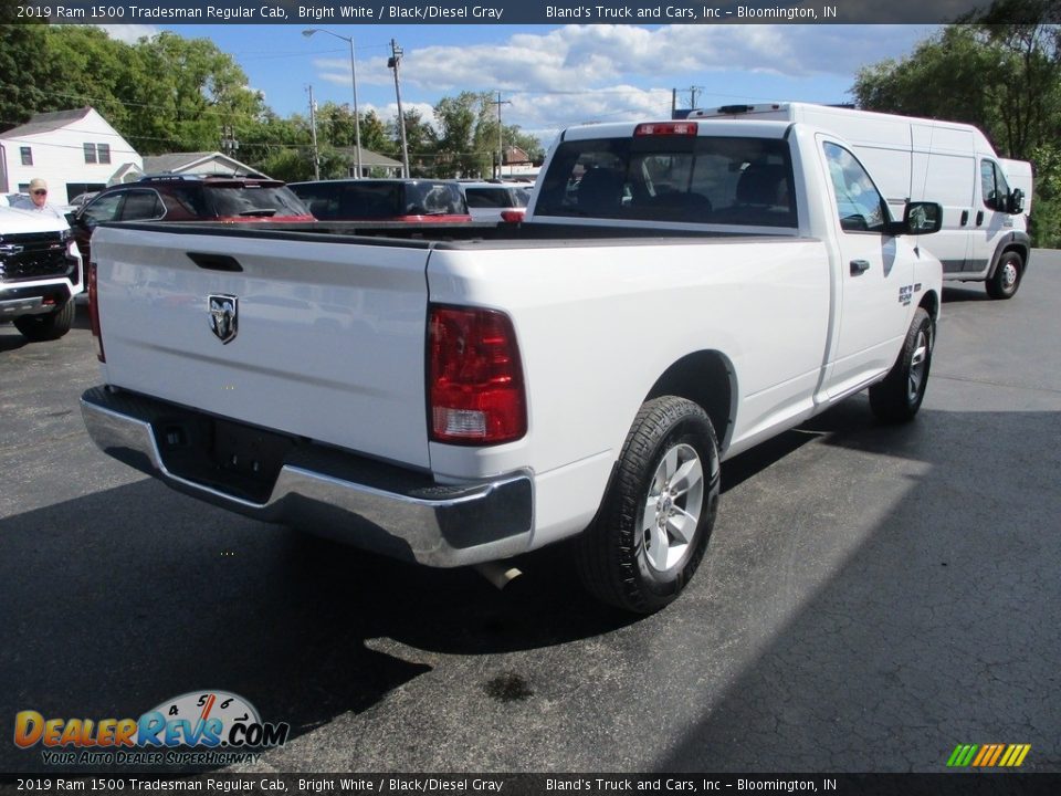 2019 Ram 1500 Tradesman Regular Cab Bright White / Black/Diesel Gray Photo #4