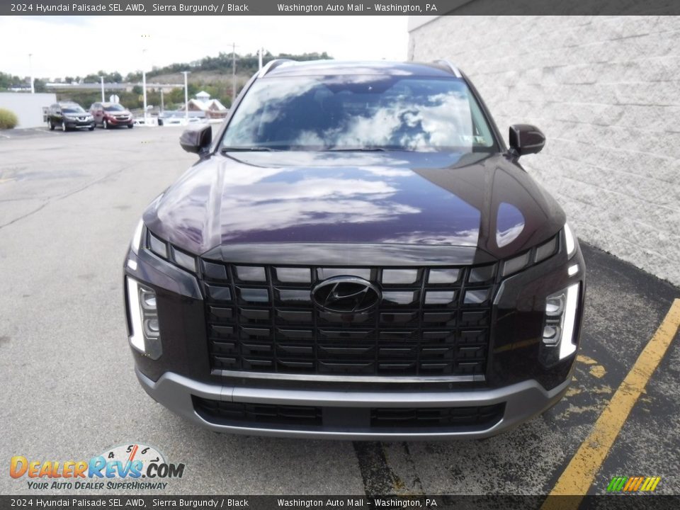 2024 Hyundai Palisade SEL AWD Sierra Burgundy / Black Photo #5