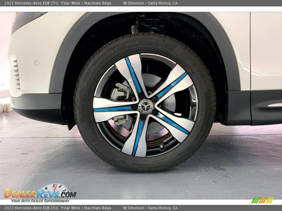 2023 Mercedes-Benz EQB 250 Polar White / Macchiato Beige Photo #10
