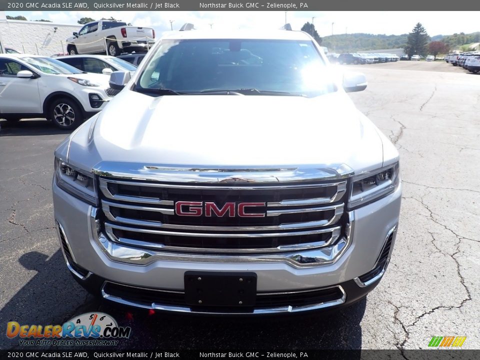 2020 GMC Acadia SLE AWD Quicksilver Metallic / Jet Black Photo #11